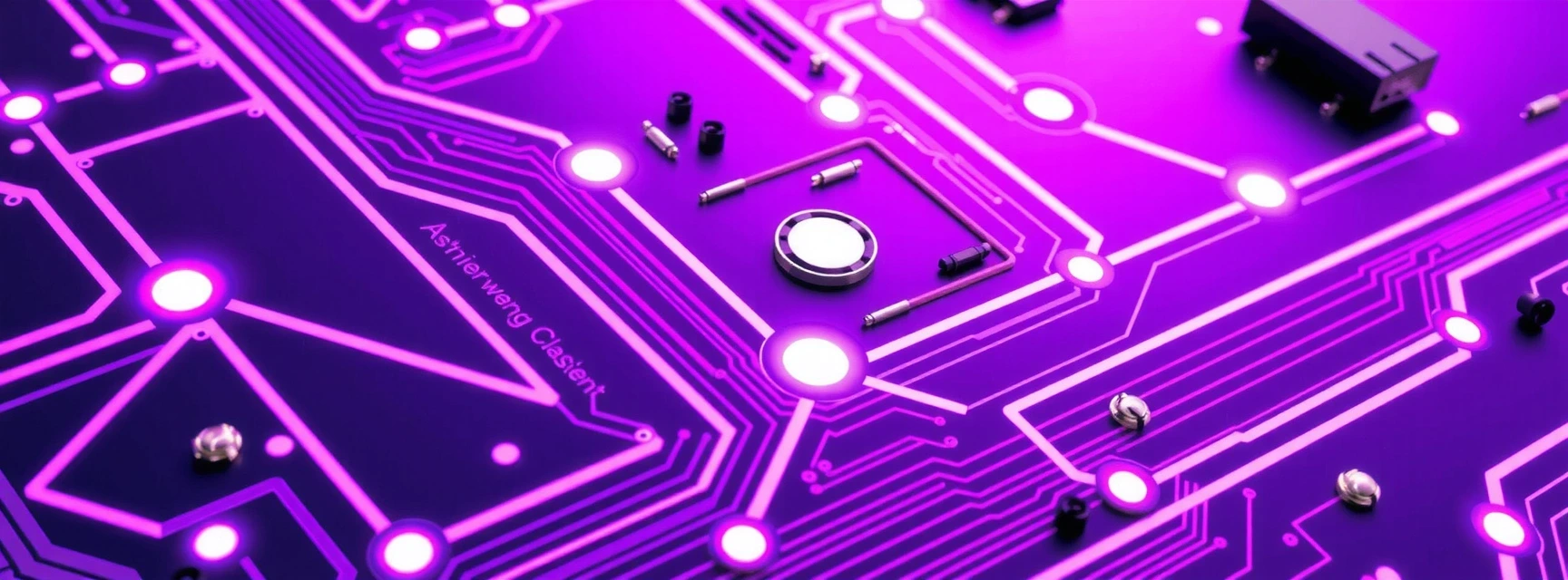 Decorative circuit pattern